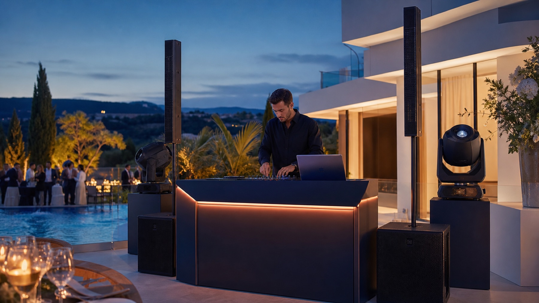 Cabina DJ premium para bodas y eventos