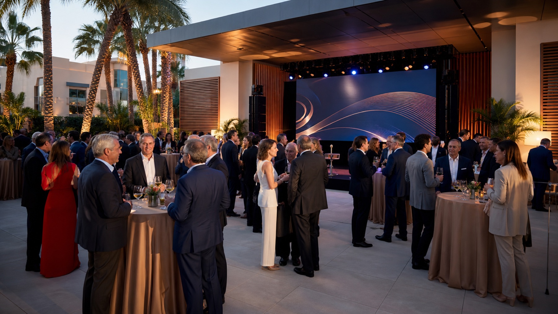 Producción de evento corporativo en un hotel de Murcia
